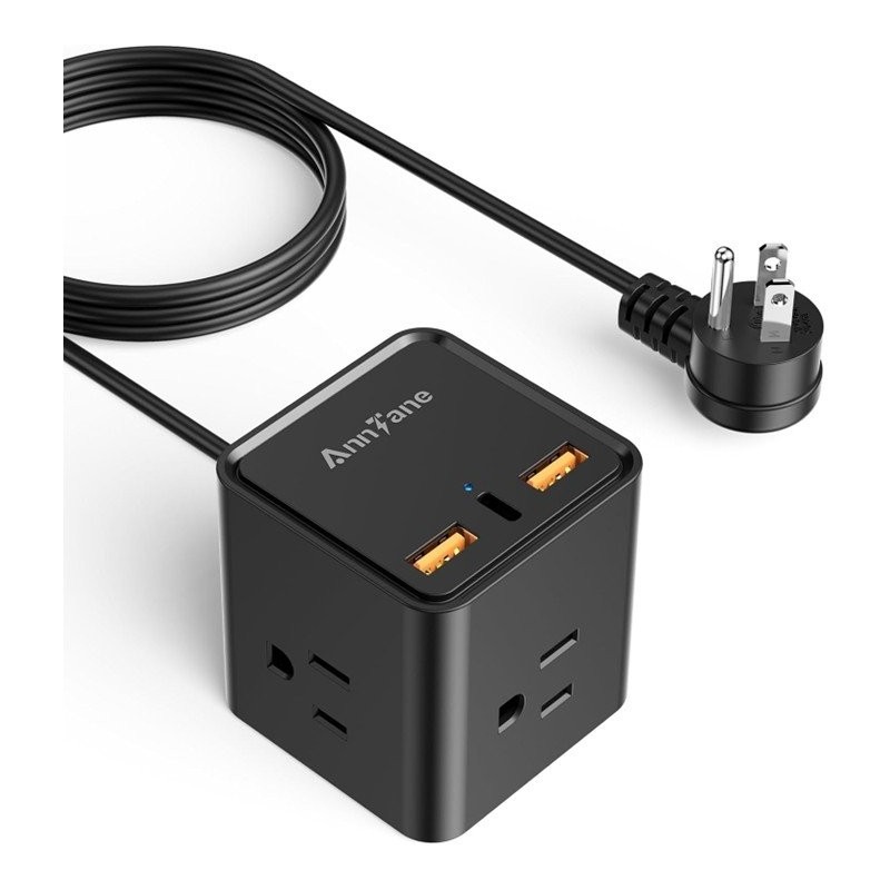 Regleta multitoma 6 en 1 con PD30W