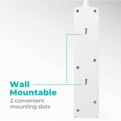 Regleta Multitoma Tomacorriente Inteligente Tres Salidas Wifi Kmc