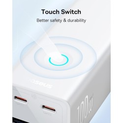 100w Cargador celular y laptop Usb C, Baseus Powercombo
